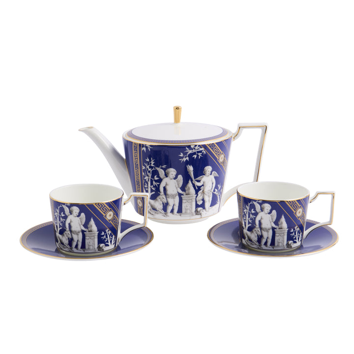 Wedgwood Renaissance Accents Gold Teapot Set