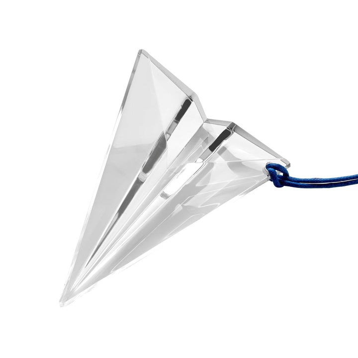 Waterford Crystal Ornament Origami Aeroplane