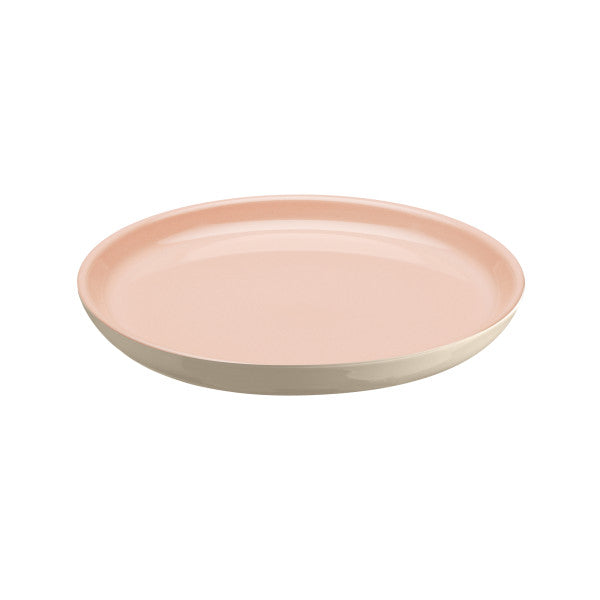 Large Plate 25cm - Powder Pink/Ivory