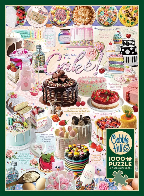 Cake Time, 1000PCS, Compact