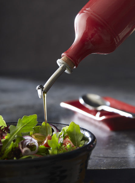 Oil Cruet - Burgundy