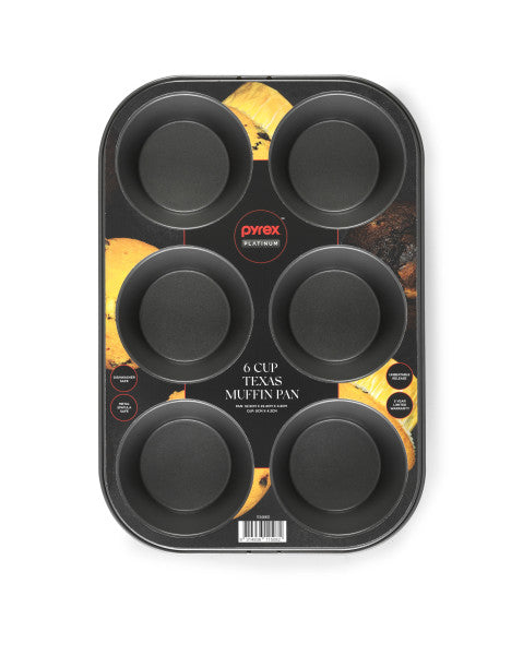 Platinum™ 6 Cup Texas Muffin Pan
