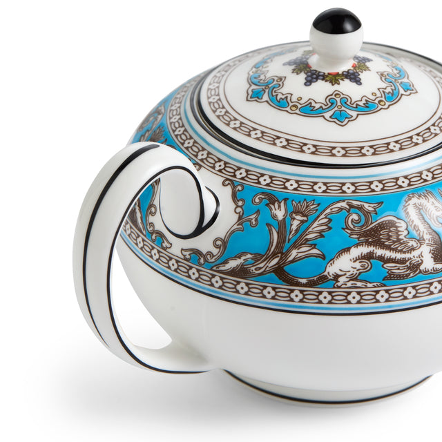 Florentine Turquoise Teapot