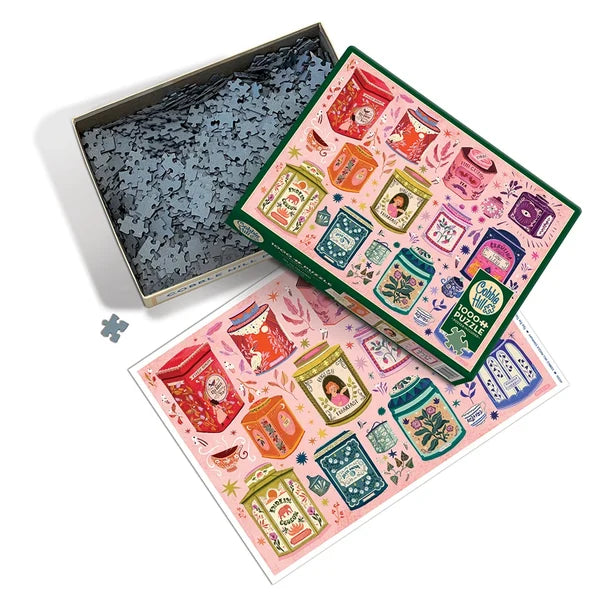 Tea Tin Treasures, 1000PCS,  Compact