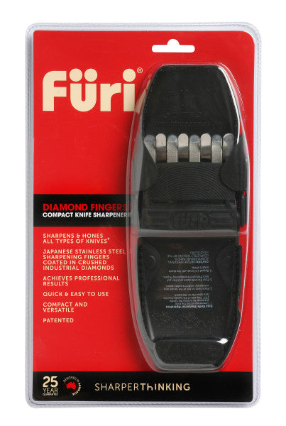 Diamond Fingers™ Compact Knife Sharpener