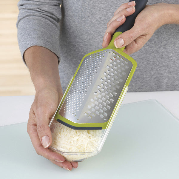 Twist Grater Coarse & Fine Green