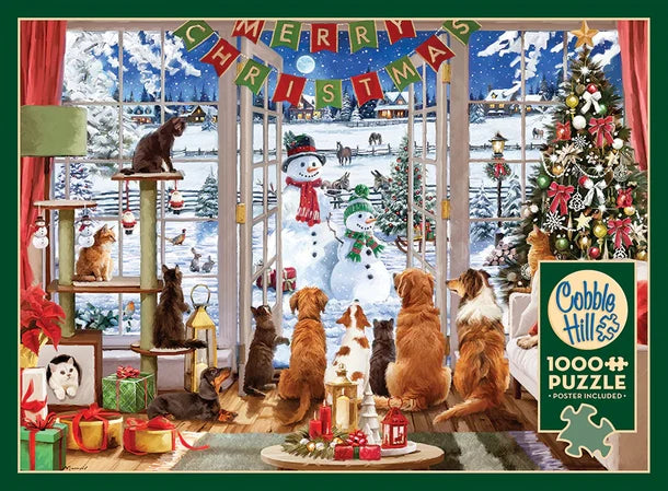 Christmas Visitors, 1000PCS,  Compact