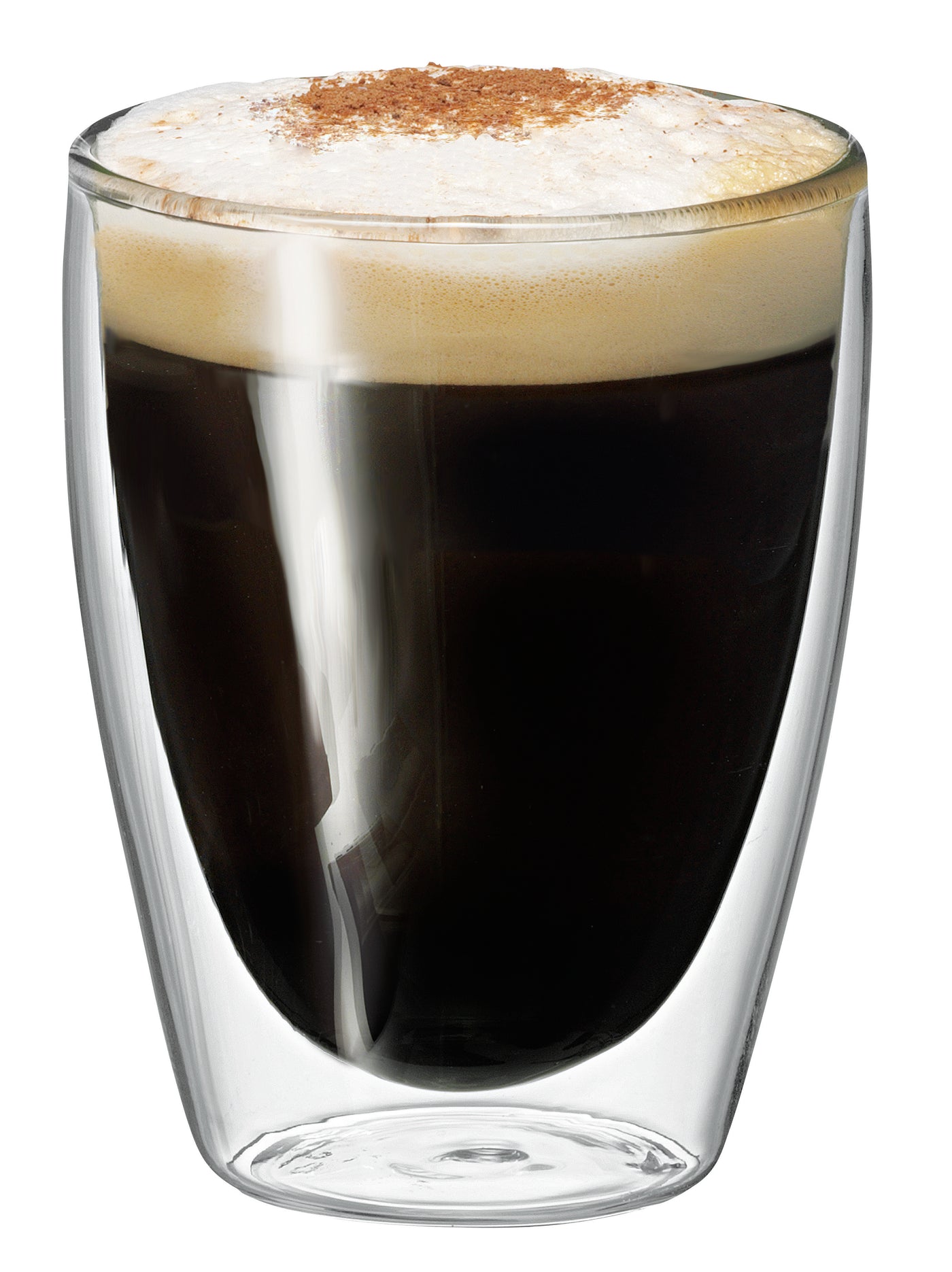 Caffe Twin Wall Glass 250ml - 8 Piece Set