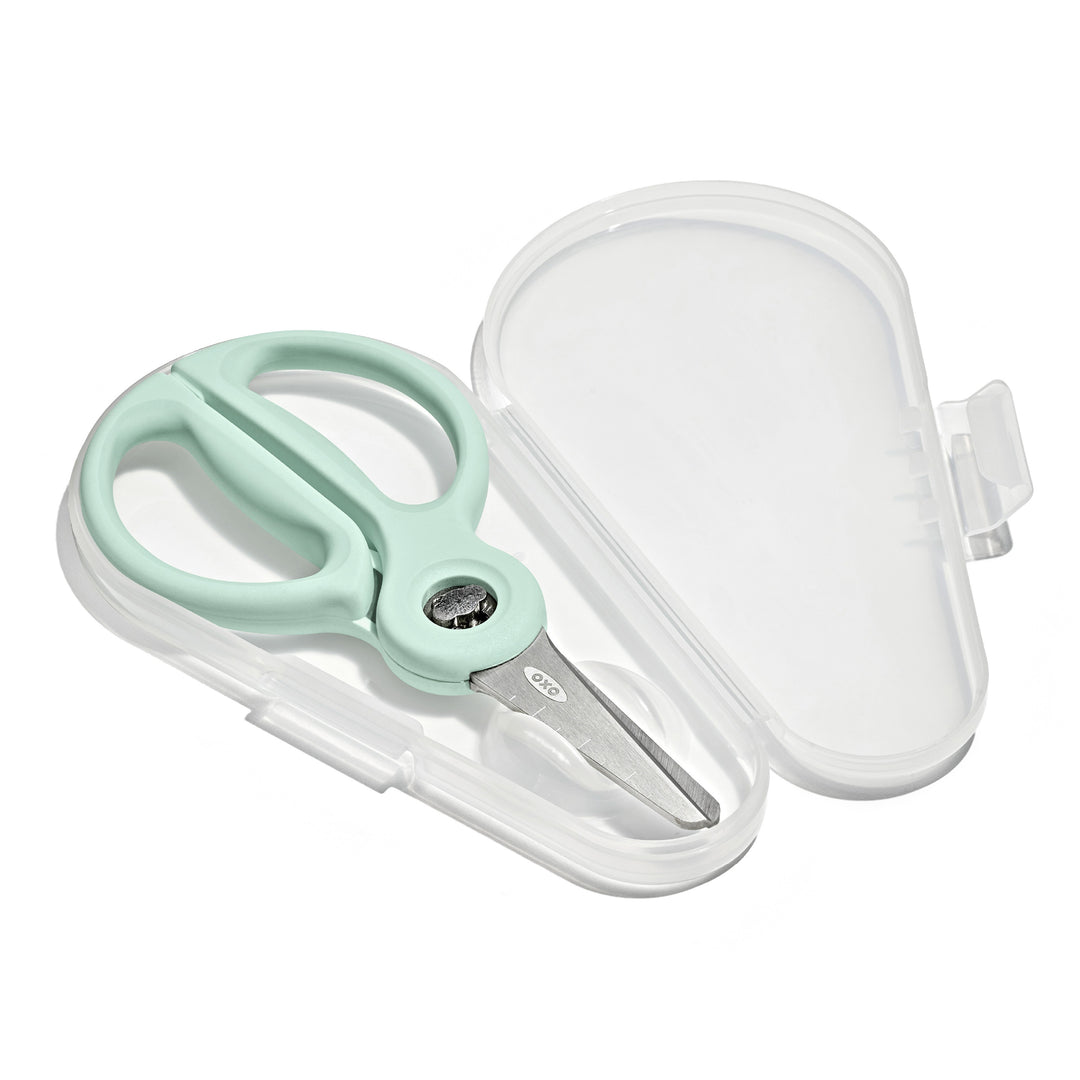 TOT On-the-Go Food Scissors with Case - Opal