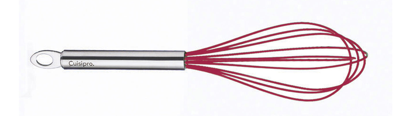 Egg Whisk 25.4cm/10&quot; Red