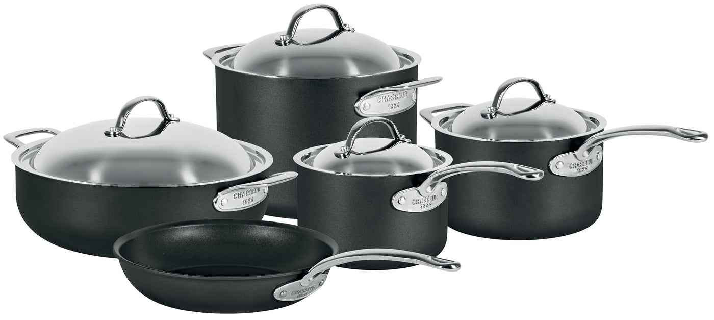 Hard Anodised 5-Piece Set