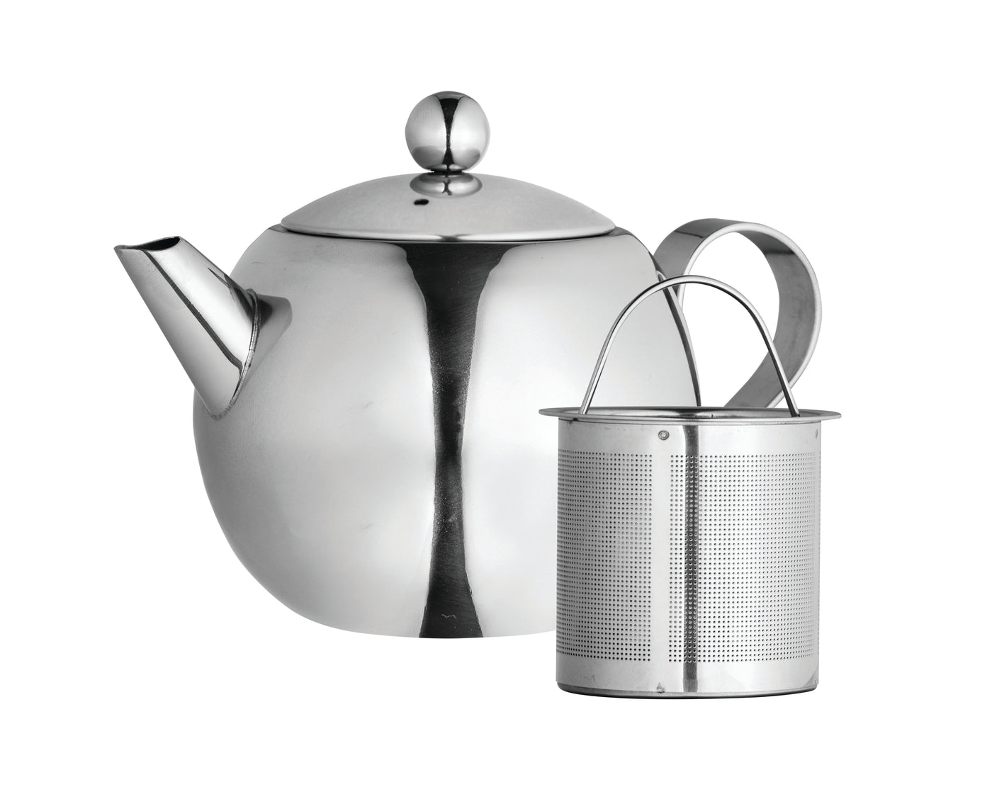 Nouveau S/Less Steel Teapot 900ml