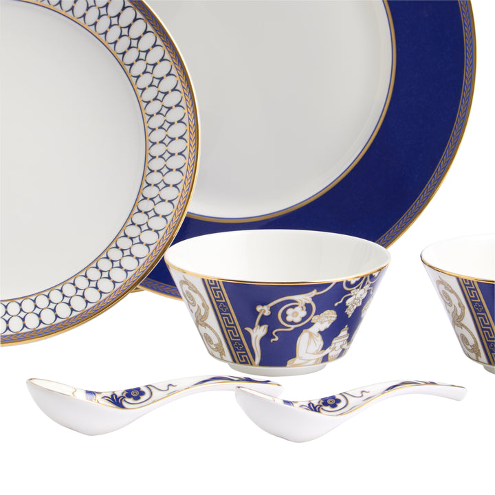 Wedgwood Renaissance Accents Gold 8 Piece Dinnerware Set
