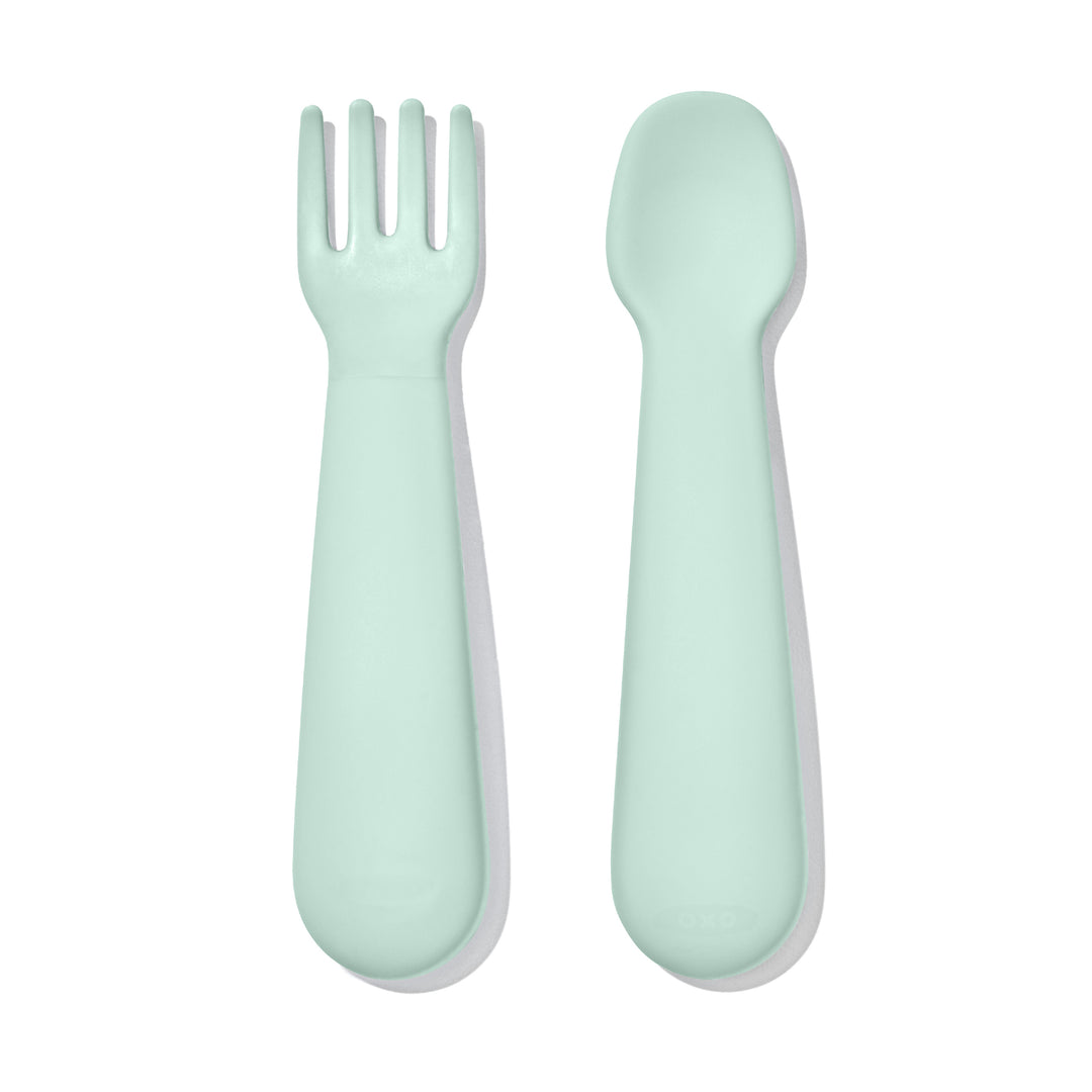 TOT Mini Fork & Spoon Set - Opal