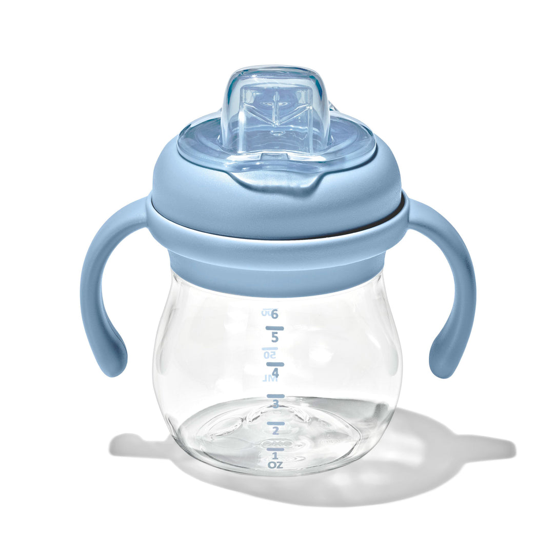 TOT Grow Soft Spout Cup with Removable Handles - Dusk