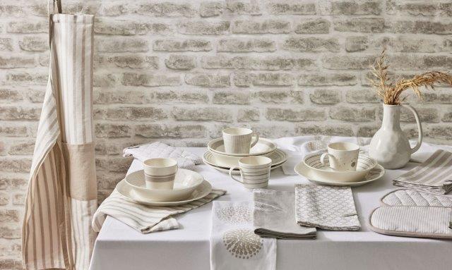 Napery Pacific Stone Double Oven Glove