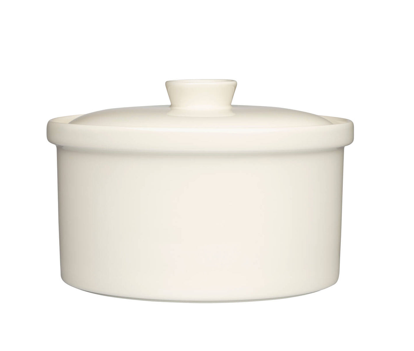 Teema pot with lid 2.3L white