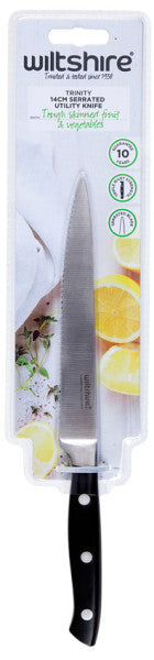 Trinity Serrated Utility 14cm