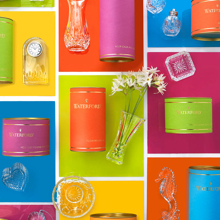 Crystal Giftology Lismore Candlestick Pair 10cm