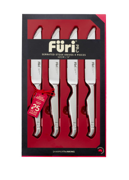 Serrated Steak Knives 4 Piece Set