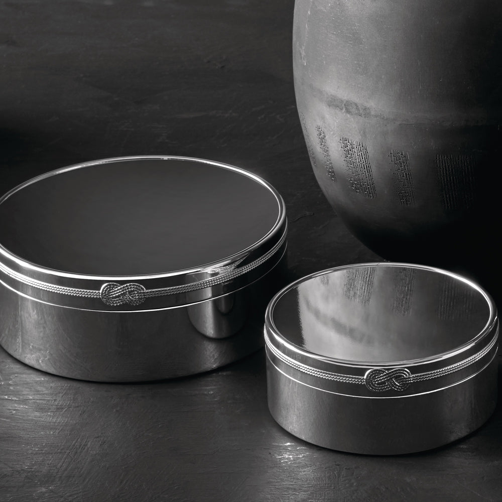 Vera Wang Infinity Round Keepsake Box 14cm