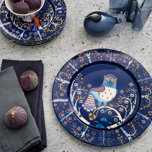 Taika Blue Plate 30cm