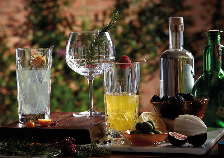 Waterford Crystal Gin Journey Lismore Gin Hi Ball Pair