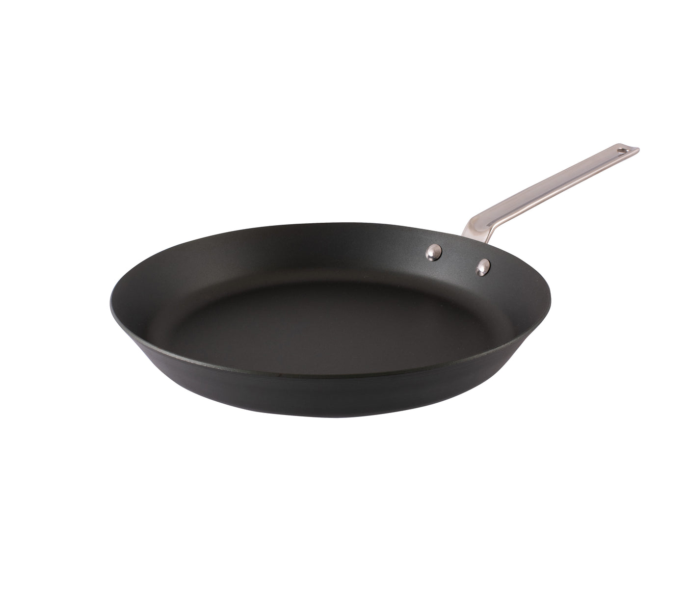 Black Iron Carbon Steel Fry Pan 26cm
