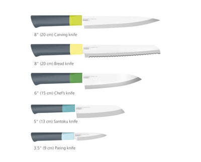 5-piece Knife Block Set