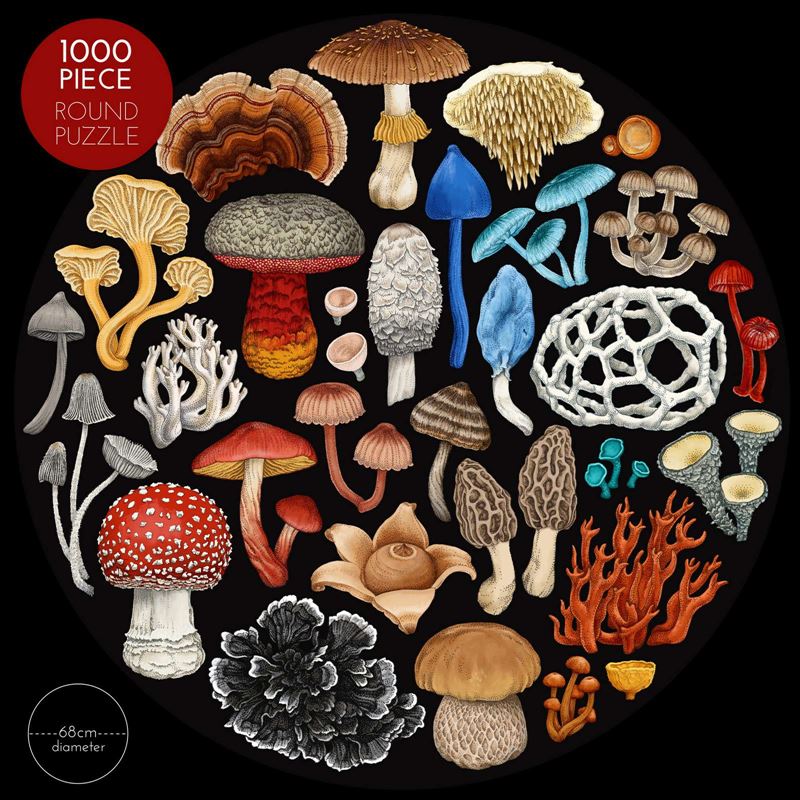 Fungi - 1000 Pce Round Puzzle