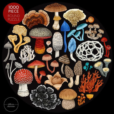 Fungi - 1000 Pce Round Puzzle