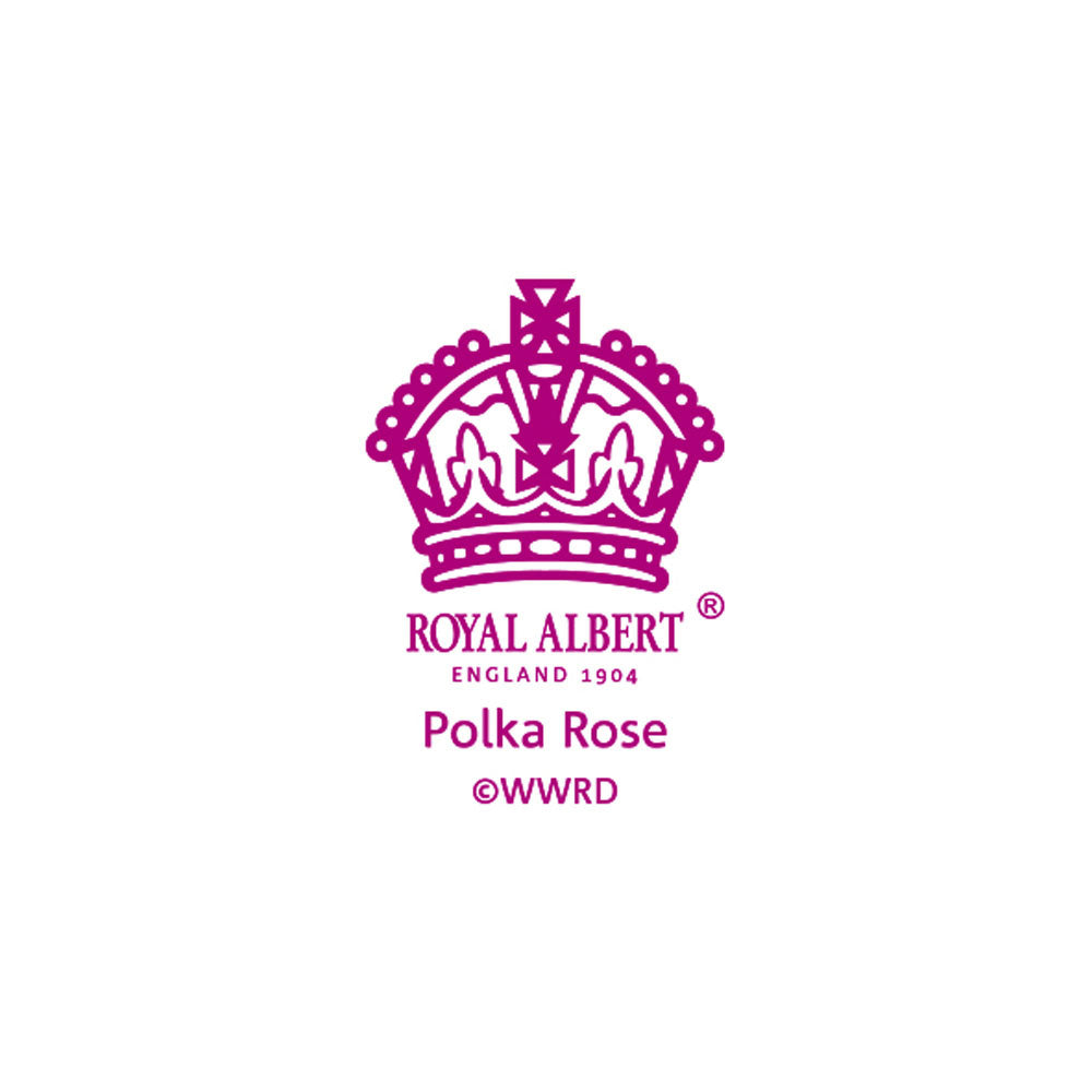 Polka Rose Vintage Mug Small