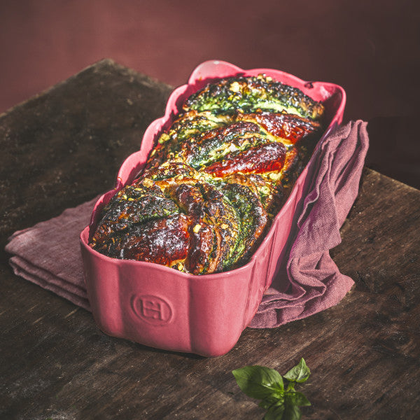 Madeleine Loaf Dish - Rose Candy