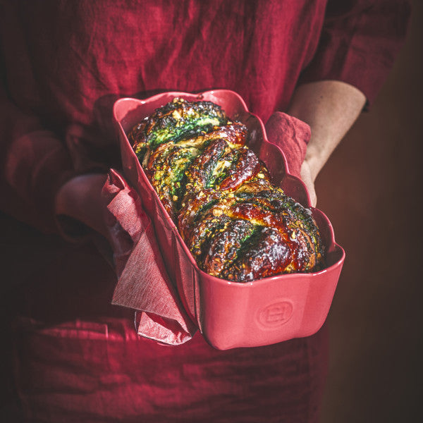 Madeleine Loaf Dish - Rose Candy