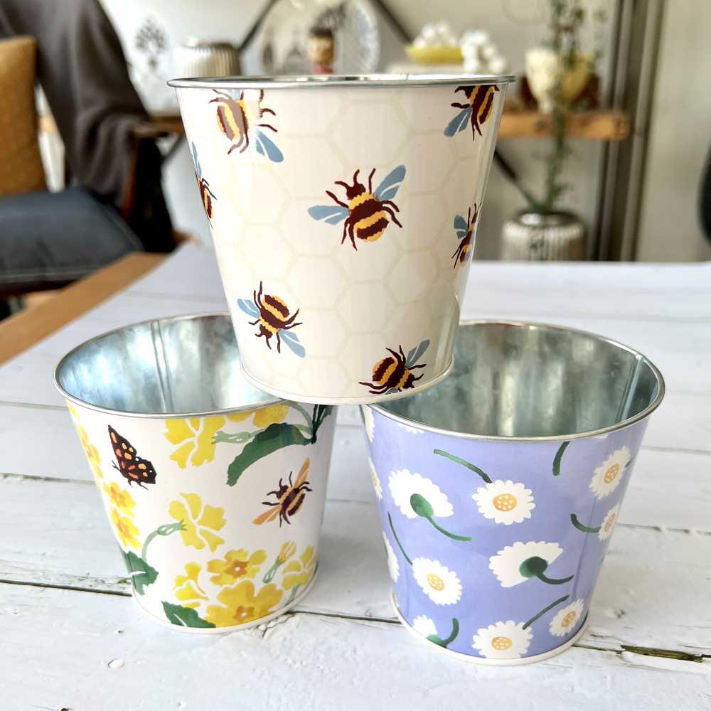 Spring Plant Pots - Set Of 3