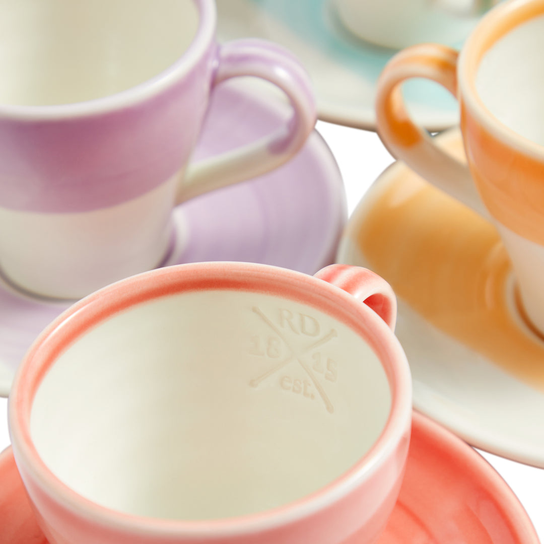 1815 Bright Espresso Cup & Saucer 110ml Set of 4
