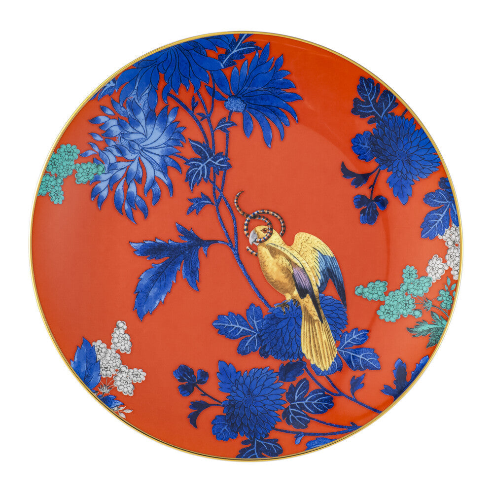 Golden Parrot Plate 20cm
