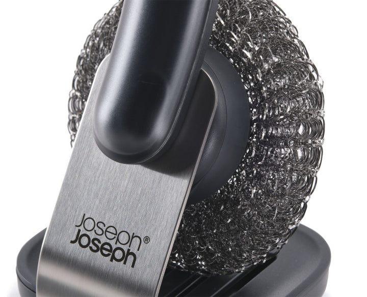 SinkTech Dish Brush with stainless-steel storage stand