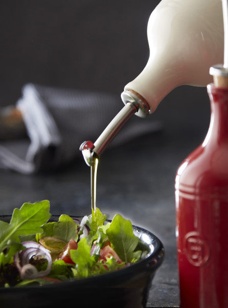 Oil Cruet - Burgundy