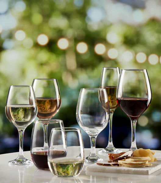 Set 6 Amber Flute 200ml