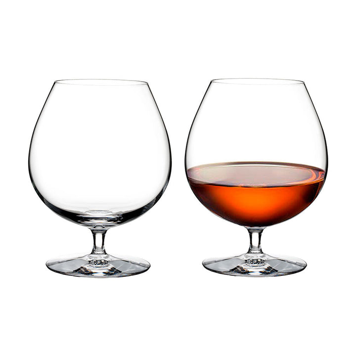 Crystal Elegance Brandy Pair