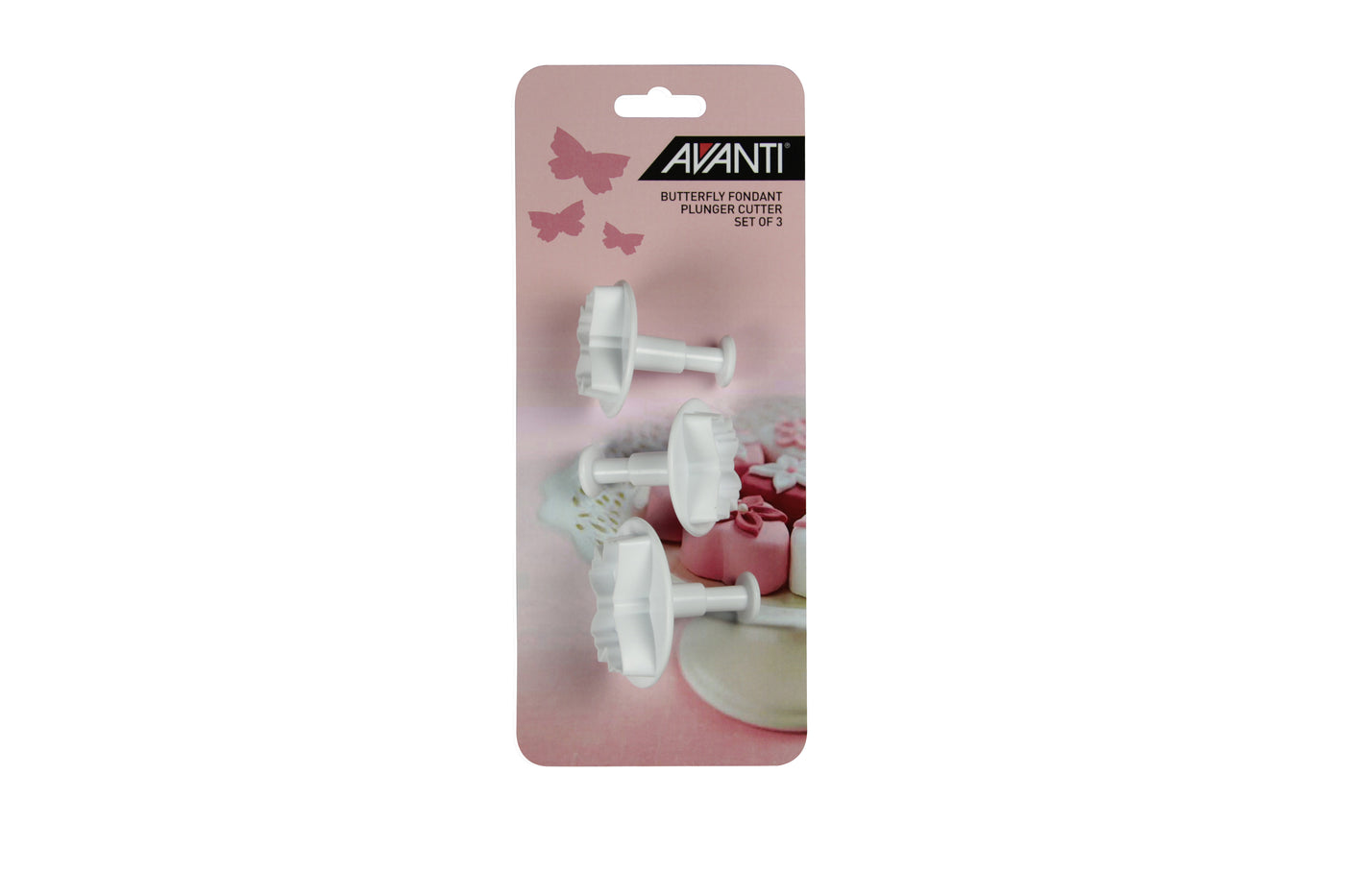 Butterfly Fond Plung Cut Set - 3pce
