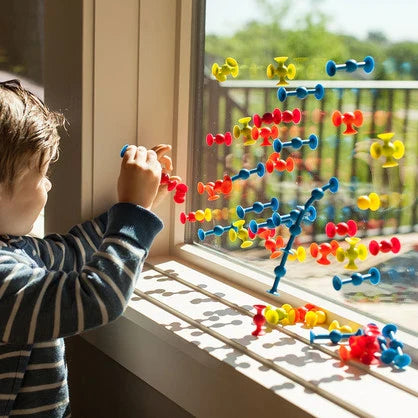 Mini Squigz Building Toys, 75 Piece