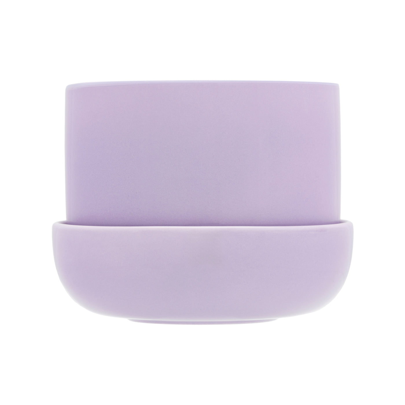 Nappula Plant Pot with Saucer 17x13cm Lilac