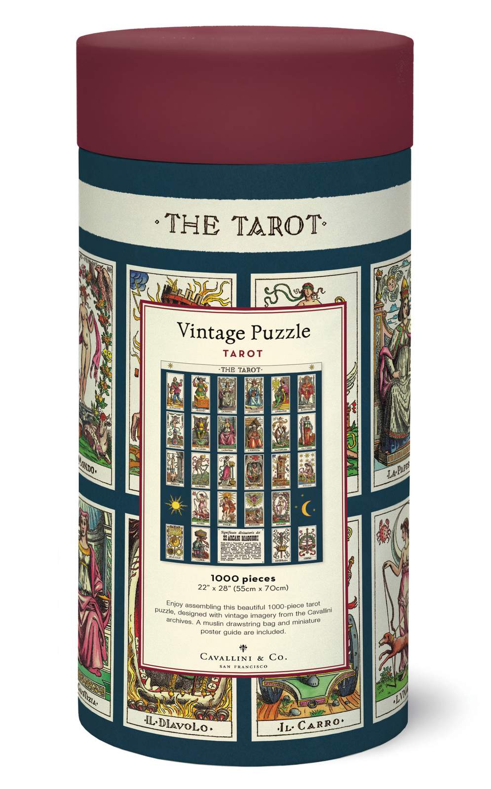 Tarot Vintage Puzzle - 1000 pieces