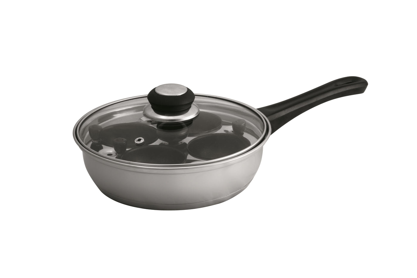 4 Egg Poacher 20cm Non Stick Cups