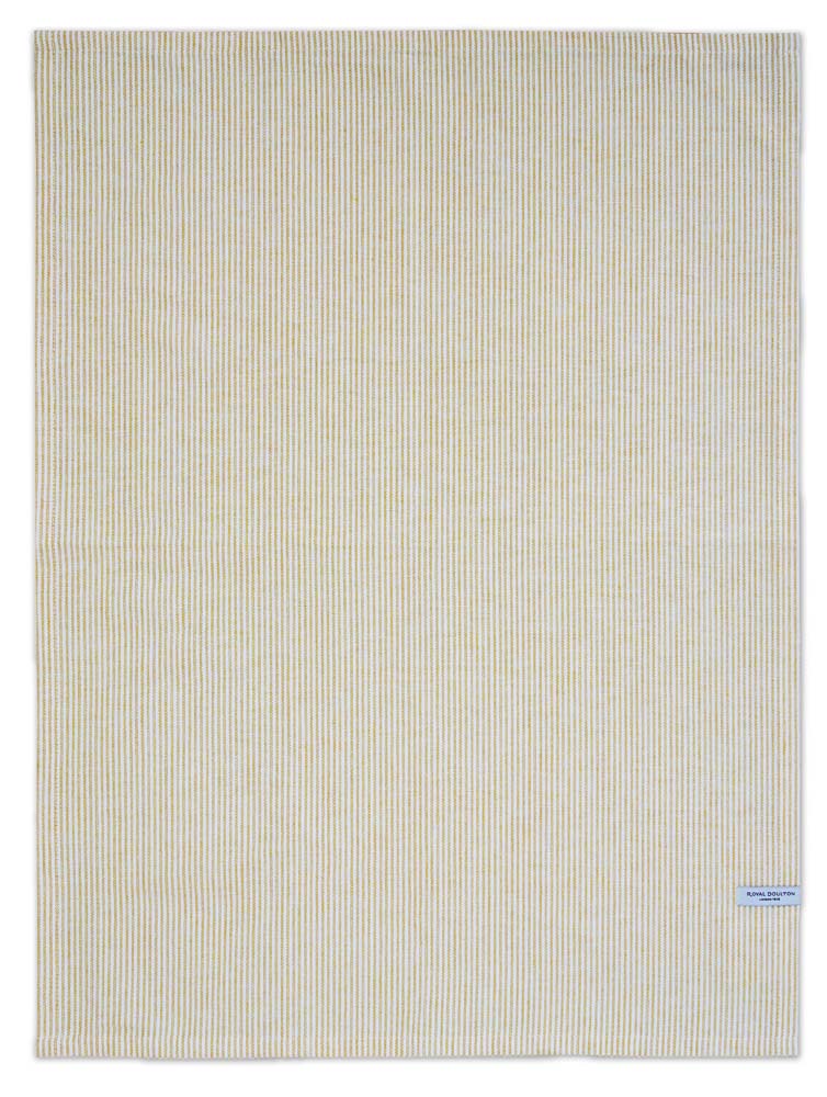 Royal Doulton 1815 Brights Tea Towel Mustard Pack of 3