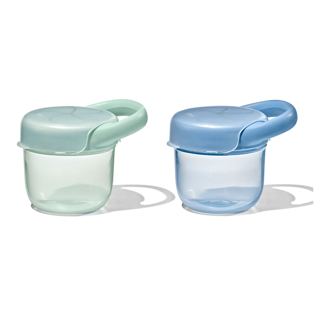 TOT Snack Cup with Lid 2 Pack - Opal / Dusk