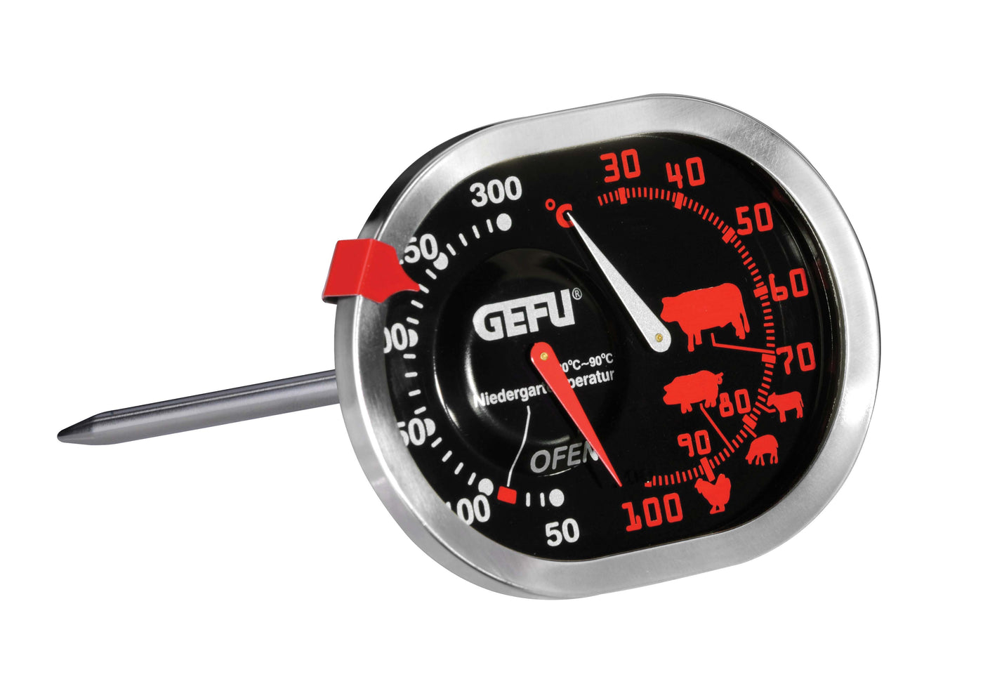Messimo Roast/Oven Thermometer 3In1
