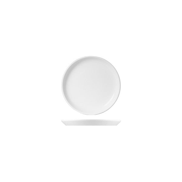 White Album Round Flared Coupe Plate 19cm